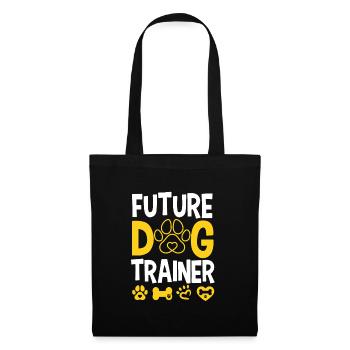 Future dog trainer - Tote Bag - black - Front