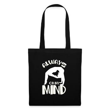 Meditation, Zen Yoga and Pilates - Tote Bag - black - Front