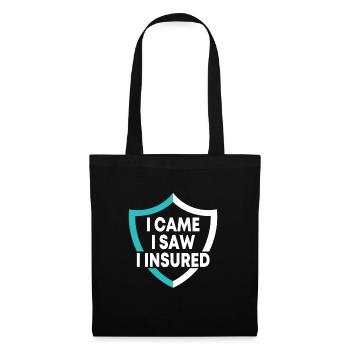 Insurance Agent Design - Tote Bag - black - Front