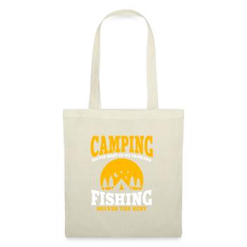 Fun camping and fishing - Tote Bag - nature - Front