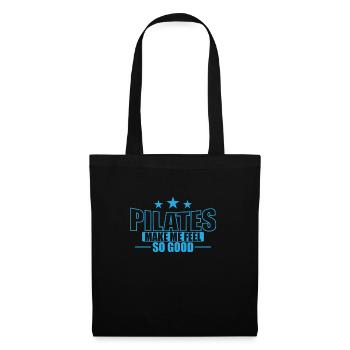 Pilates Faites-moi me sentir si bien Centrale électrique - Sac en tissu - noir - Devant