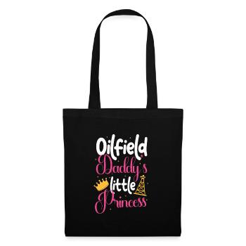 Oil Field Daddy's Little Princess - Tote Bag - black - Front