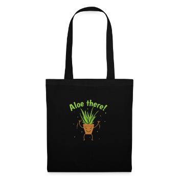 Aloe there! Aloe Vera Cream Cosmetics - Tote Bag - black - Front