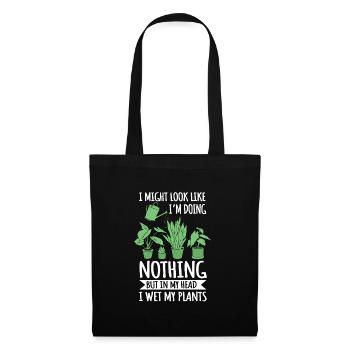 Funny Gardener Plants Design - Tote Bag - black - Front
