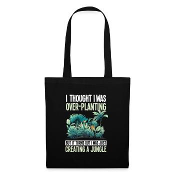 Funny Plants Garden Plant Jungle - Tote Bag - black - Front
