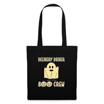 Delivery Driver Boo Crew Creepy Halloween Party - Tote Bag - black - Front