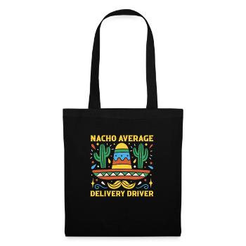 Not-so-average delivery driver - Tote Bag - black - Front