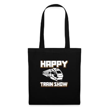 Bon spectacle de train - Sac en tissu - noir - Devant