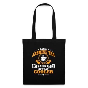 Funny Jasmine Tea Dad - Tote Bag - black - Front