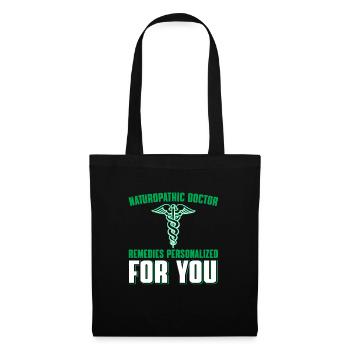 Naturopath Naturopathy - Tote Bag - black - Front
