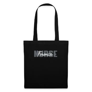 Soins médico-légaux - Sac en tissu - noir - Devant