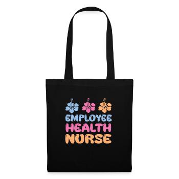 Infirmière d’entreprise - Sac en tissu - noir - Devant