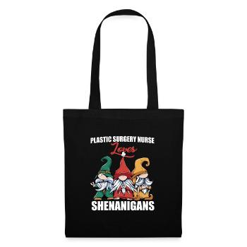 Nurse Plastic Surgery St. Patrick's Day - Tote Bag - black - Front