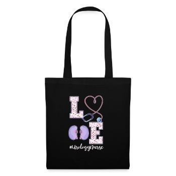 Urology Nurse Valentine's Day Shirt - Tote Bag - black - Front