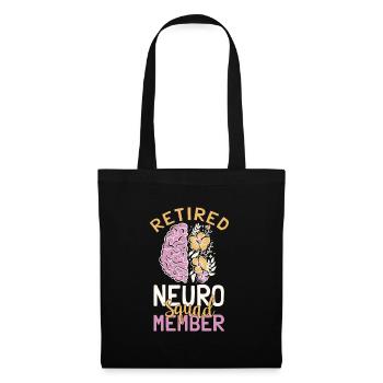 Retired Neuro Squad Member Neurology - Tote Bag - black - Front