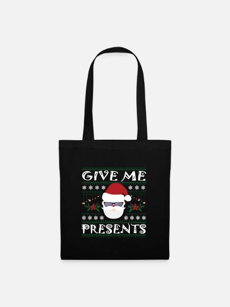 Merry Christmas and a Merry Christmas Eve - Tote Bag - black