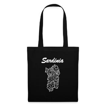 Sardaigne Insel Italien Sardaigne Italie - Sac en tissu - noir - Devant