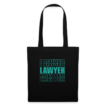 Juriste Profession Juriste - Sac en tissu - noir - Devant
