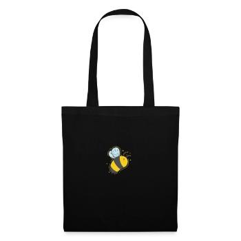 abeille miel animaux nature apiculteur - Sac en tissu - noir - Devant