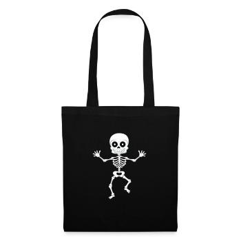 A Funny Skeleton Halloween Costume Skeletons - Tote Bag - black - Front