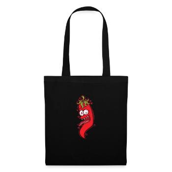hot chili spice Scoville - Tote Bag - black - Front