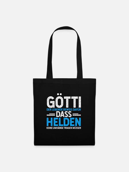 Götti Held - Stoffbeutel - Schwarz