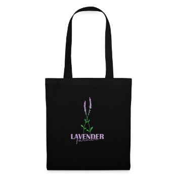 Lavender Farmer Plant Garden Fragrance - Tote Bag - black - Front