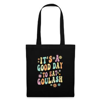 Ungarisches Gulasch-liebhaber-shirt - Stoffbeutel - Schwarz - Vorne