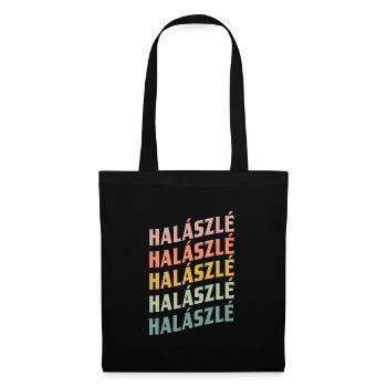 Halaszle - Sac en tissu - noir - Devant
