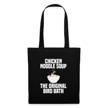 Chicken Noodle Soup Humor - Tote Bag - black - Front