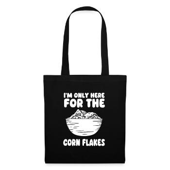 T-shirt For Cornflakes Lovers - Tote Bag - black - Front