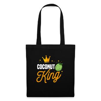 Coconut King - Tote Bag - black - Front