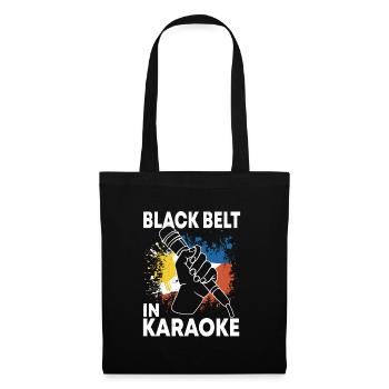 Filipino Karaoke Design - Tote Bag - black - Front
