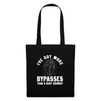 Design for survivors of heart bypass surgery - Tote Bag - black - Front