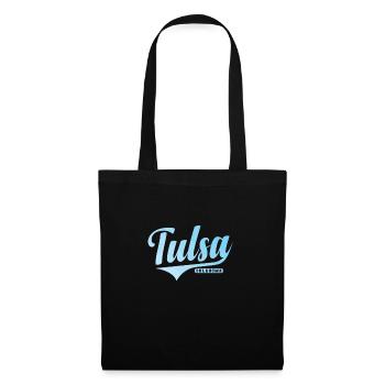 Tulsa, Oklahoma - Tote Bag - black - Front