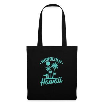 Honolulu, Hawaii, a city in the U.S. state of Hawaii - Tote Bag - black - Front