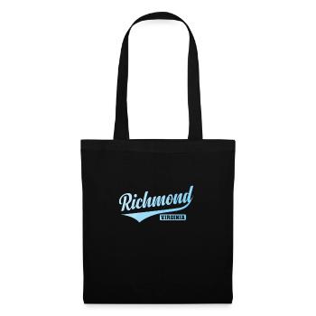 Richmond, une ville de Virginie - Sac en tissu - noir - Devant