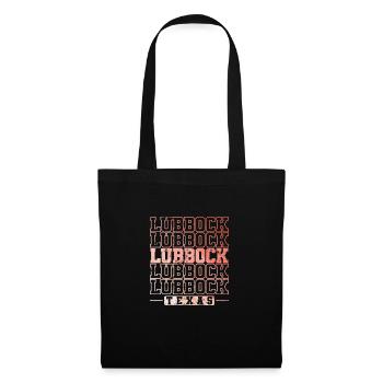 Lubbock, Texas City in the USA - Tote Bag - black - Front