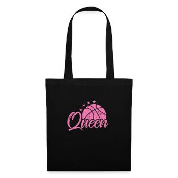 Queen Basketball Féminine - Sac en tissu - noir - Devant