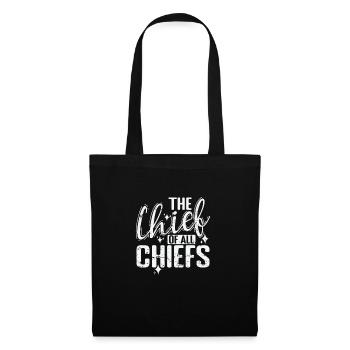 Le chef de tous les chefs - Sac en tissu - noir - Devant