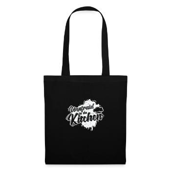 unafraid in the Kitchen - Tote Bag - black - Front