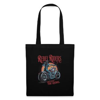 Rebel Riders Unleash The Rebel - Stoffbeutel - Schwarz - Vorne