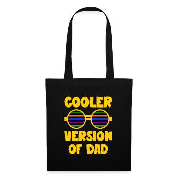 Cooler Version of Dad funny Daddy and Kids Quotes - Tote Bag - black - Front