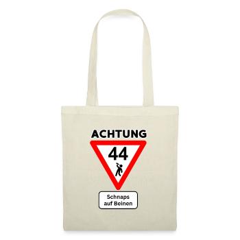 44th Birthday - Schnapps on Legs Schnapps Number - Tote Bag - nature - Front