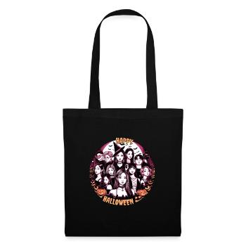 Kpop Halloween-Hemd. Gruseliger und niedlicher asiatischer Stil - Stoffbeutel - Schwarz - Vorne