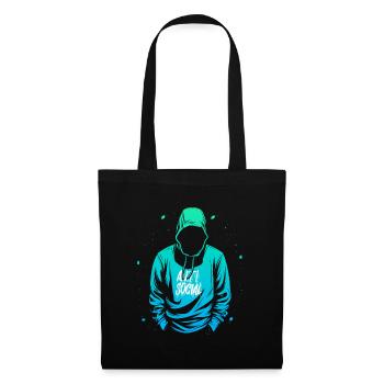 Anti Social Hoodie Gradient - Tote Bag - black - Front