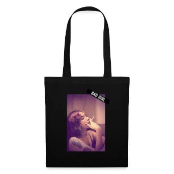 Bad girl tuxedo - Tote Bag - black - Front
