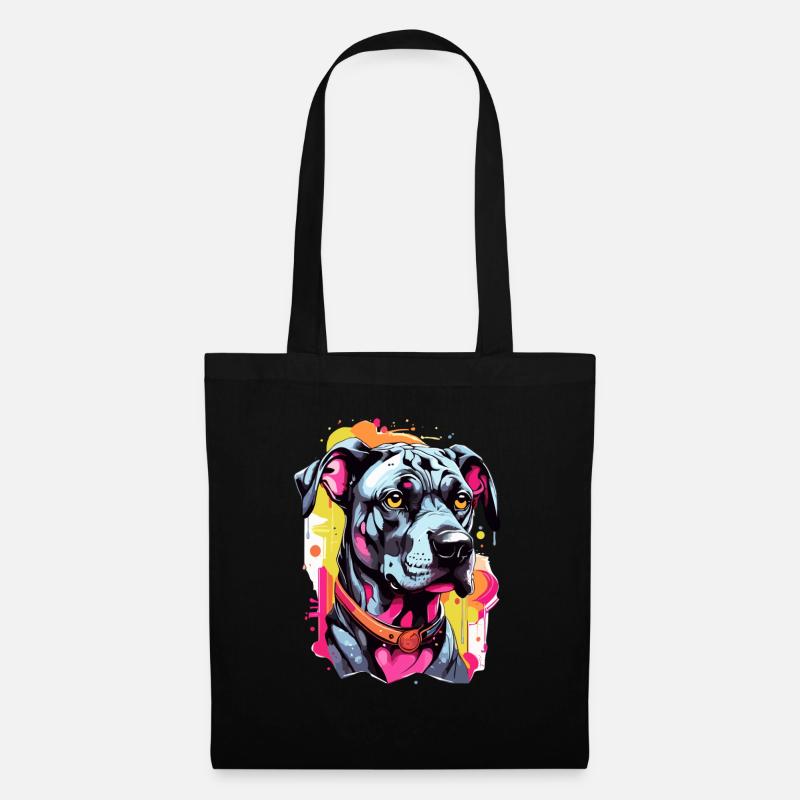 Great Dane, Great Dane - Tote Bag - black