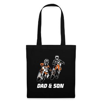 Kinder Motocross - KIDS MX - Tote Bag - black - Front