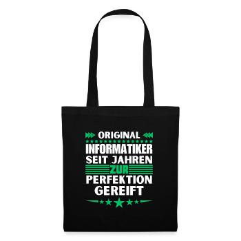 Computer scientists matured to perfection - Tote Bag - black - Front